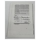 1908 Copy of a United States Government Contract