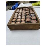 37 Baby Jars w/Fittings