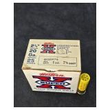 (23) Western 2 3/4" 20 Ga Shotgun Shells