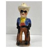 14" Vintage Lone Ranger Carnival Chalkware Figure