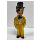 15" Vintage Charlie McCarthy Chalkware Figural