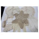 VTG Crocheted Doiley Doily Table Centerpieces &