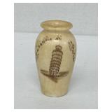 4ï¿½ VTG lLandmark Ceramic Vase Travel Souvenir