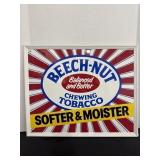 21ï¿½x17ï¿½ Beech-Nut Tobacco, Wall Sign