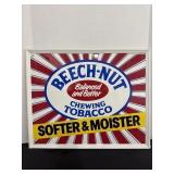 21ï¿½x17ï¿½ Beech-Nut Tobacco, Wall Sign