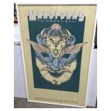 27.5ï¿½x44ï¿½ Signed Framed 1978 Poster for the "Mardi