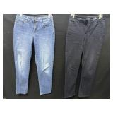 (2) Pairs of Y NxD Jeans Size 6 & 10