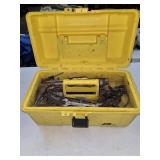 Yellow Toolbox w/Contents