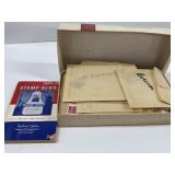 Collection of Foreign Stamps & Book