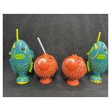 Carnival Cruise Fish Plastic Drink Cup