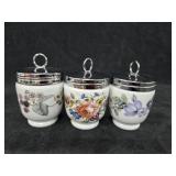 (3) Royal Worcester Egg Coddlers