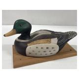 Ceramic Porcelain Hand painted Mallard Duck