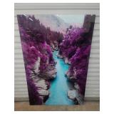 40" x 60" GLASS WALL ART