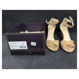Sz 9 Vero Cuoio Natural Cork Heels