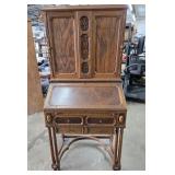 Antique Tiger Oak Drop-front Secretary Desk or
