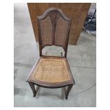 Antique Early American Style Walnut and cane