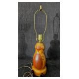 MID Century Danish Wood Table Lamp