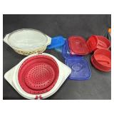 Covered Casserole Dish w/Lid, Silicone Coll