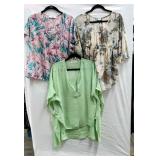 (3) Flowy Summer Tops Sz Small/Medium
