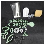 Assorted Plastic Cutters & More