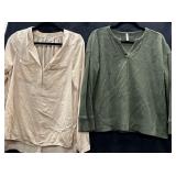 (2) Long Sleeved Shirts Sz Med