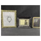 (3) Picture Frames