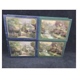 (4) NEW Boxes of Thomas Kincaid Note Cards &