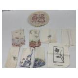 VTG Austrian Folk Art Doily & Assorted