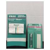 Newport Stripes Memo Book & Fold Away Brush
