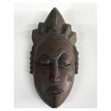 Baule Mblo Portrait Wooden Mask