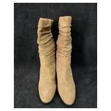 Sz 7.5 Worthington Tan Suede Slouch Boots