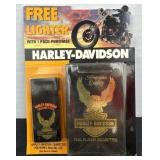 Harley Davidson, Lighter & Playing Card Game