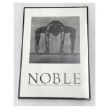 20"x28ï¿½ Black and White Photograph Titled "NOBLE"