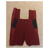 MD Hale Bob Suede Side Maroon Leggings