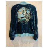 MD Double D Ranch Silk Blend Velvet Embroidered