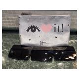 (4) Lancï¿½me Eye Shadow Palettes + it Makeup Bag