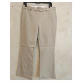 Sz 10 Elie Tahari Cotton Khaki Pants