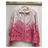 Sz: S, Sandy Starkman, Silk Embroidered