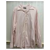 Sz: XL, Equilibrio, Mens Pink Dress Shirt