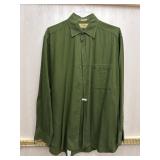 Sz: XL, Paul Stuart, Menï¿½s Green Long Sleeve