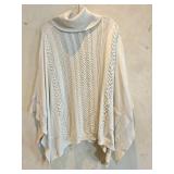 SM/MD White House Black Market Sweater Poncho Top