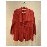 SzMD IC by Connie K Faux Suede Red Jacket