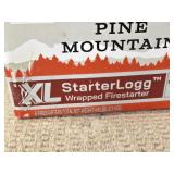NEW (6) Individually Wrapped XL Starter Log Fire
