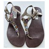 Sz 8 Steve Madden Jeweled Embellished Ankle