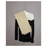 Banana Republic Very Soft Turtleneck (M) + Tan