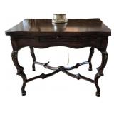 Solid Wood End Table w/Drawer