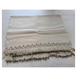 NWT 24"ï¿½70" Baby Alpaca Scarf w/Beading made by
