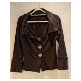 MD Courtney Washington Black Soft Blazer