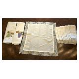 (2) Large Cotton Dish Towels & (10) Pier One