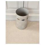 Geometric Shapes Trash Can